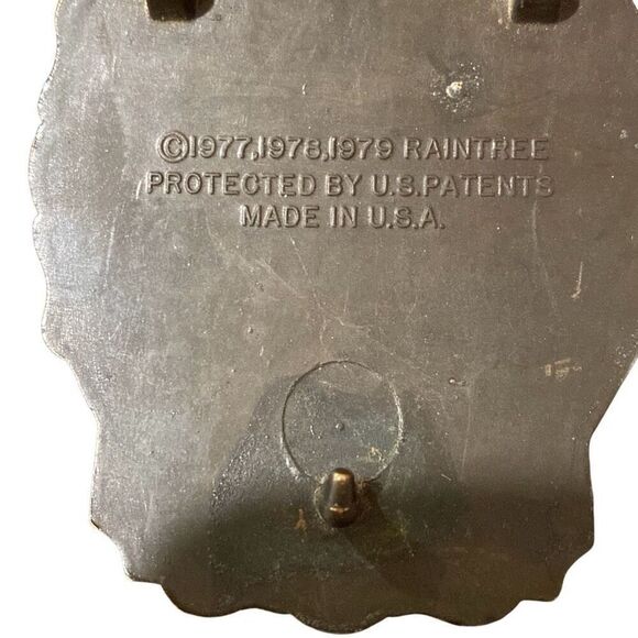 Jay-Pee Black Leather Duty Belt 36 Basket Weave Vintage 1977 Bald Eagle Buckle - Picture 8 of 8